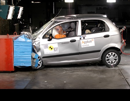 Краш тест Chevrolet Matiz (2005)